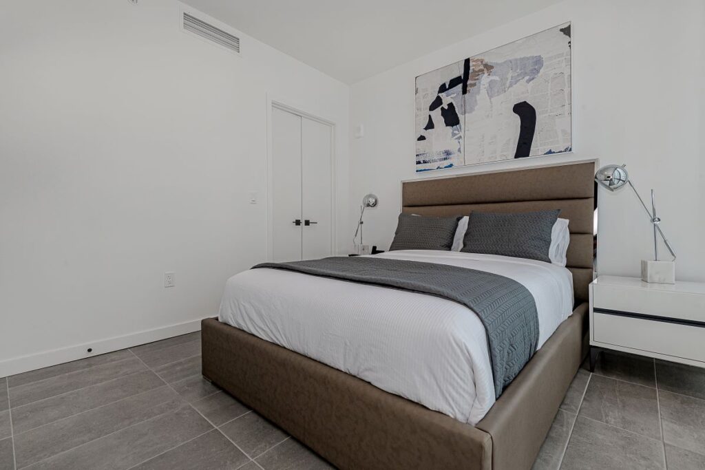 Designer bedroom